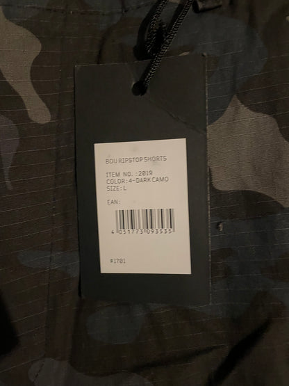 Brandit BDU ripstop shorts dark camo