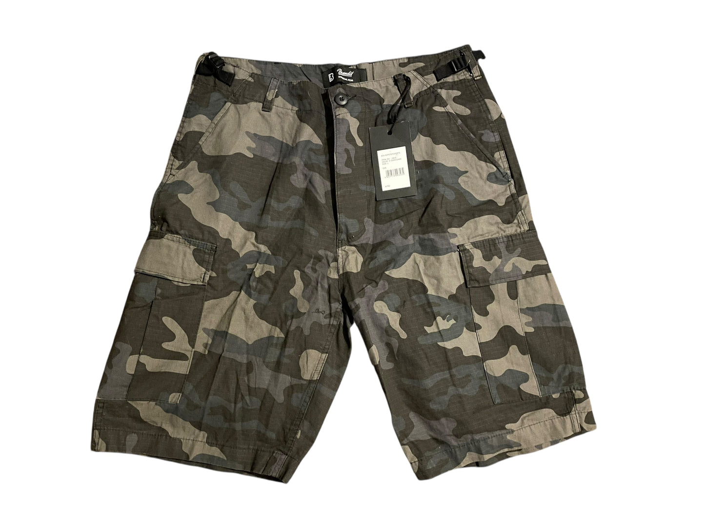 Brandit BDU ripstop shorts dark camo