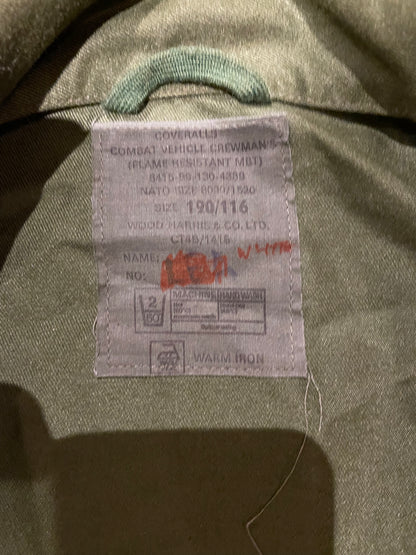 Coveralls combat vehicle crewman’s 190/116