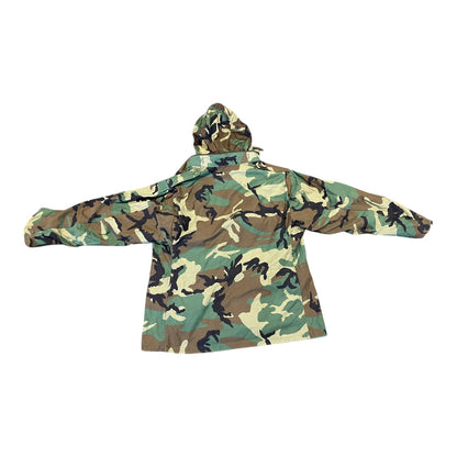 US Airforce cold weather field coat woodland camouflage XL 1997