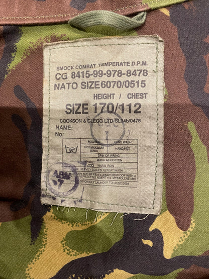British Army 84 Pattern Woodland DPM Camo temperate Combat Smock