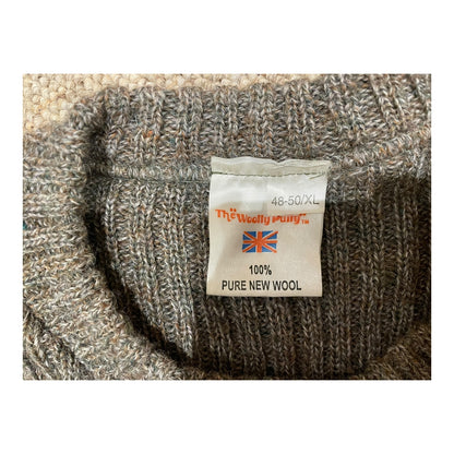 British commando the woolly pully wool jumper XL