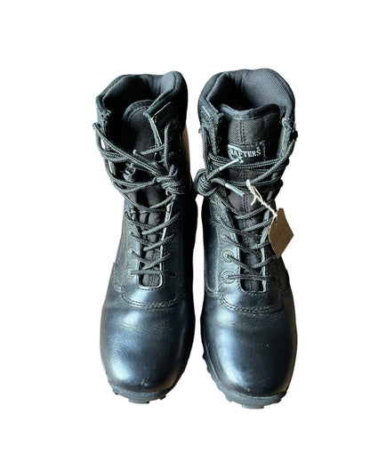 Grafters black military boots size 8