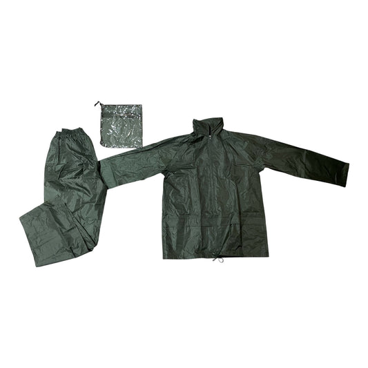 Waterproof jacket and trouser set ex fire brigade - new in zip bag 