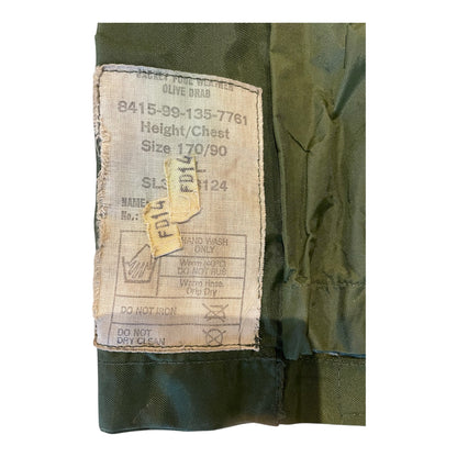 British Army NI olive drab foul weather jacket