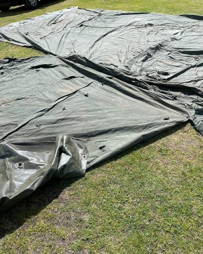 18x24 tent half roof and wall - 2006