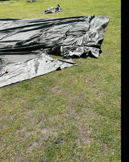 18x24 tent half roof and wall - 2006
