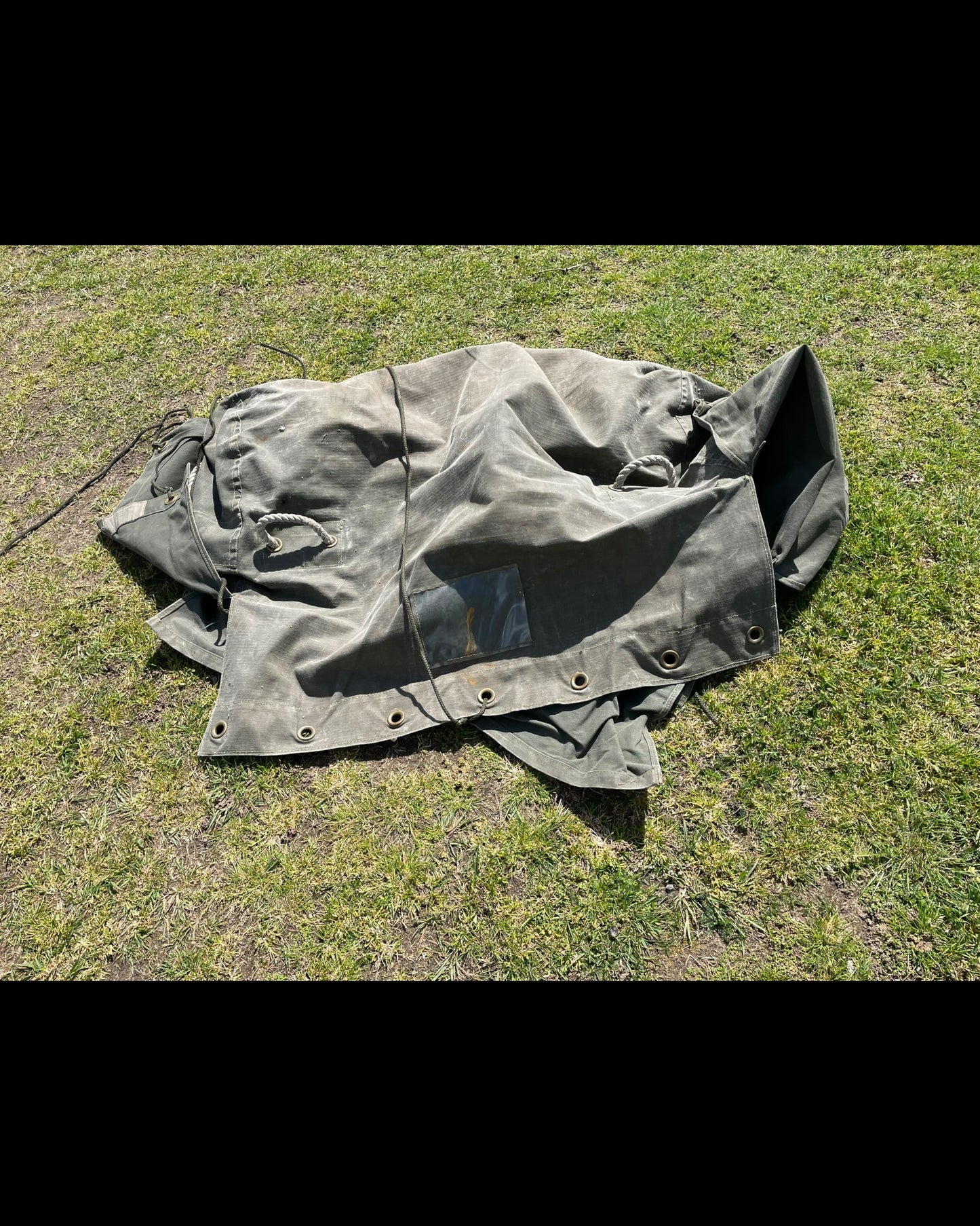18x24 tent half roof and wall - 2006