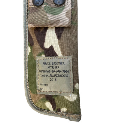 British Army Frog Sheath Bayonet MTP IRR Bushcraft Collectors