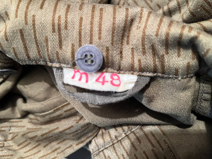 East German Army summer jacket Raindrop Strichtarn pattern NVA Vintage