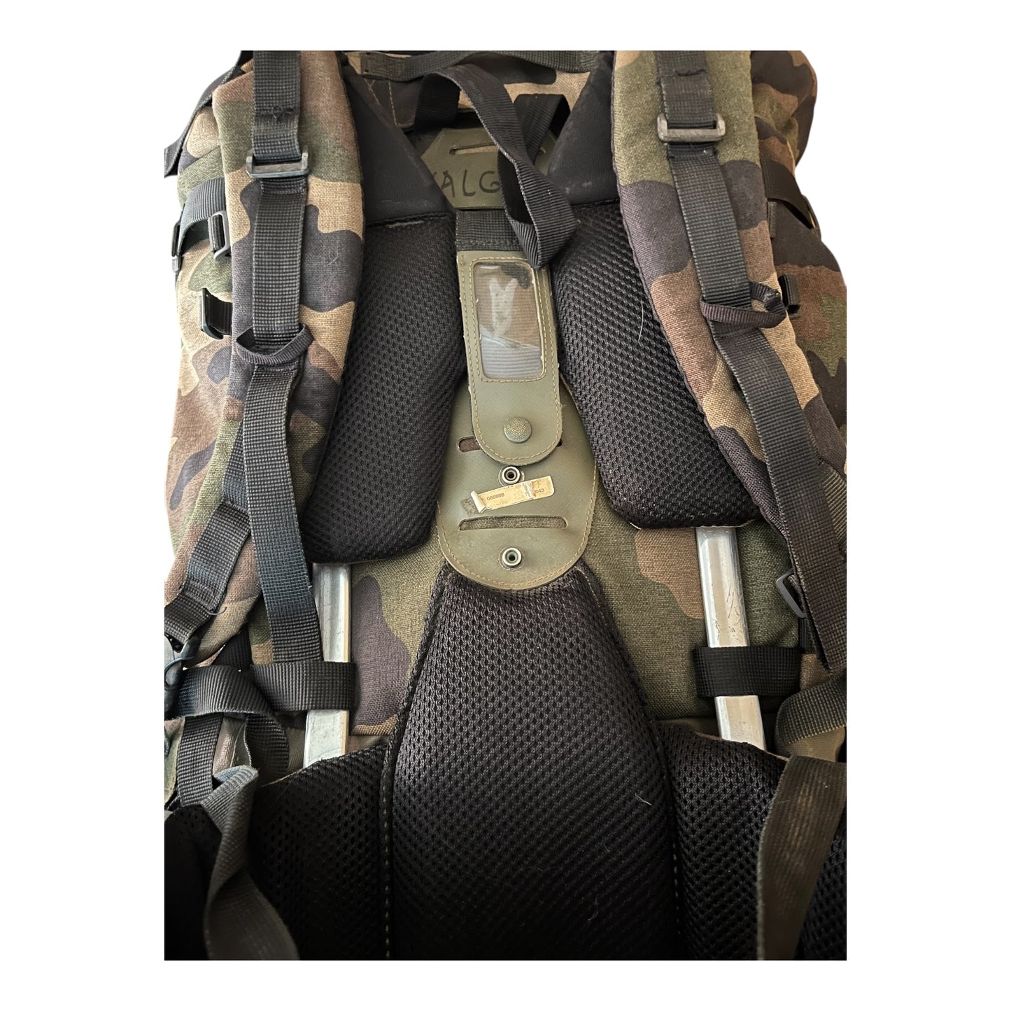 French Army F3 rucksack Bergen backpack woodland camo