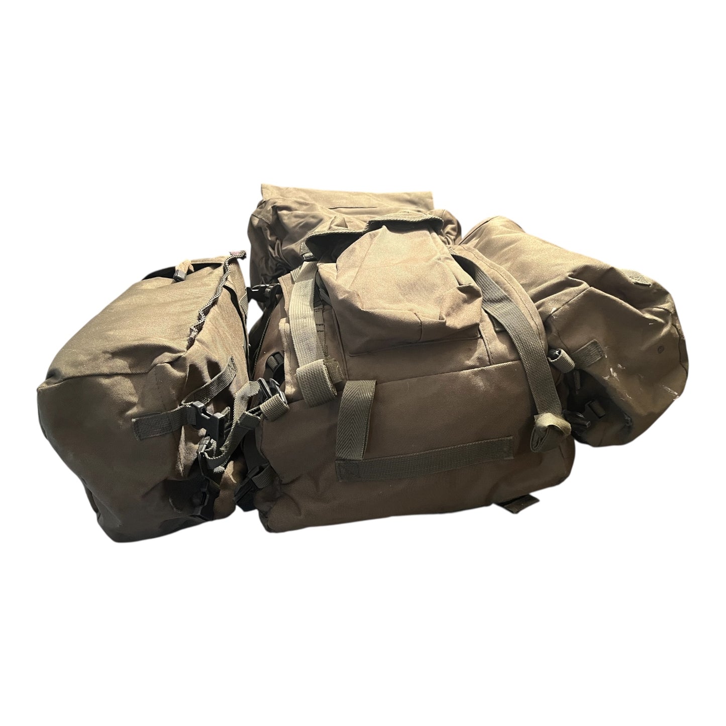 Webtex PLCE 100ltr olive bergen with side pouches