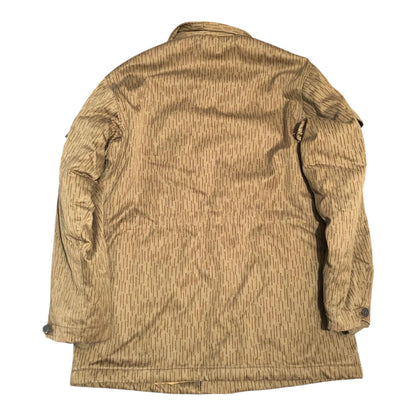 East German Army field jacket Raindrop Strichtarn pattern- 70's Vintage Size - SMALL K44