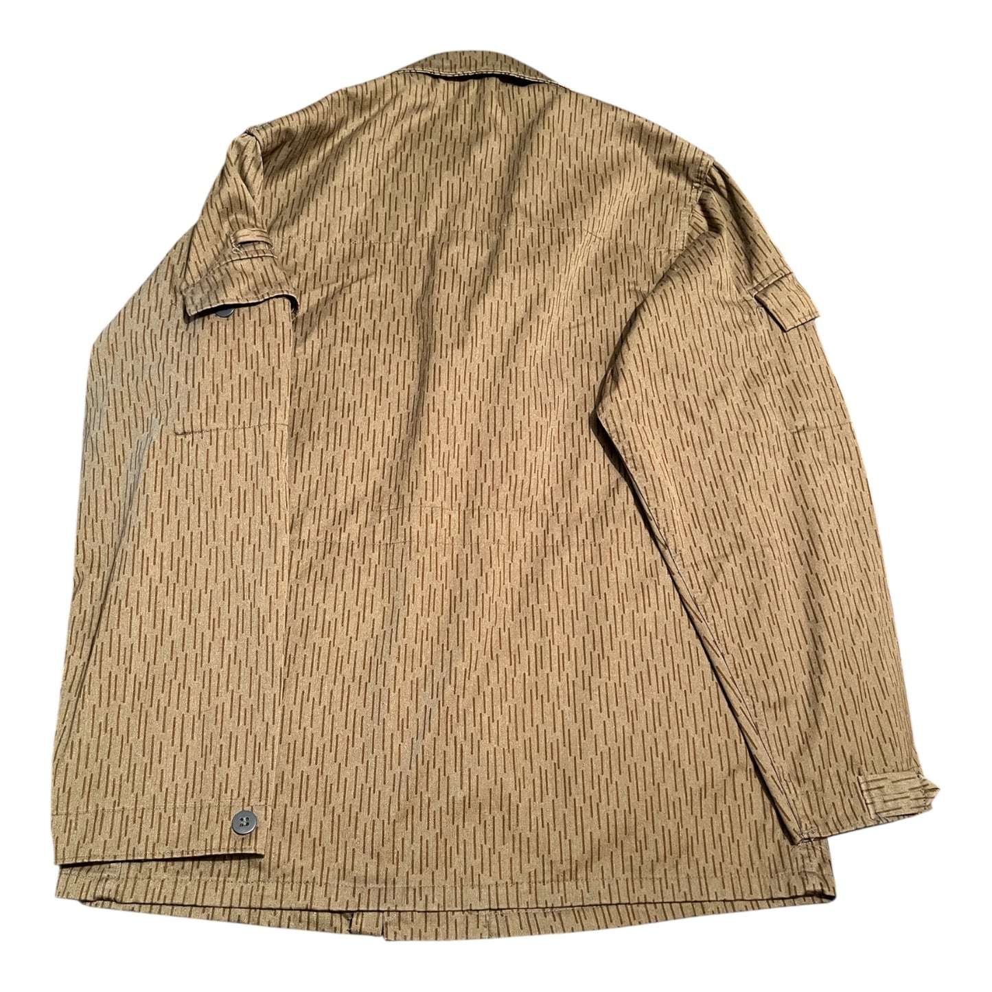 East German Army summer jacket Raindrop Strichtarn pattern NVA Vintage
