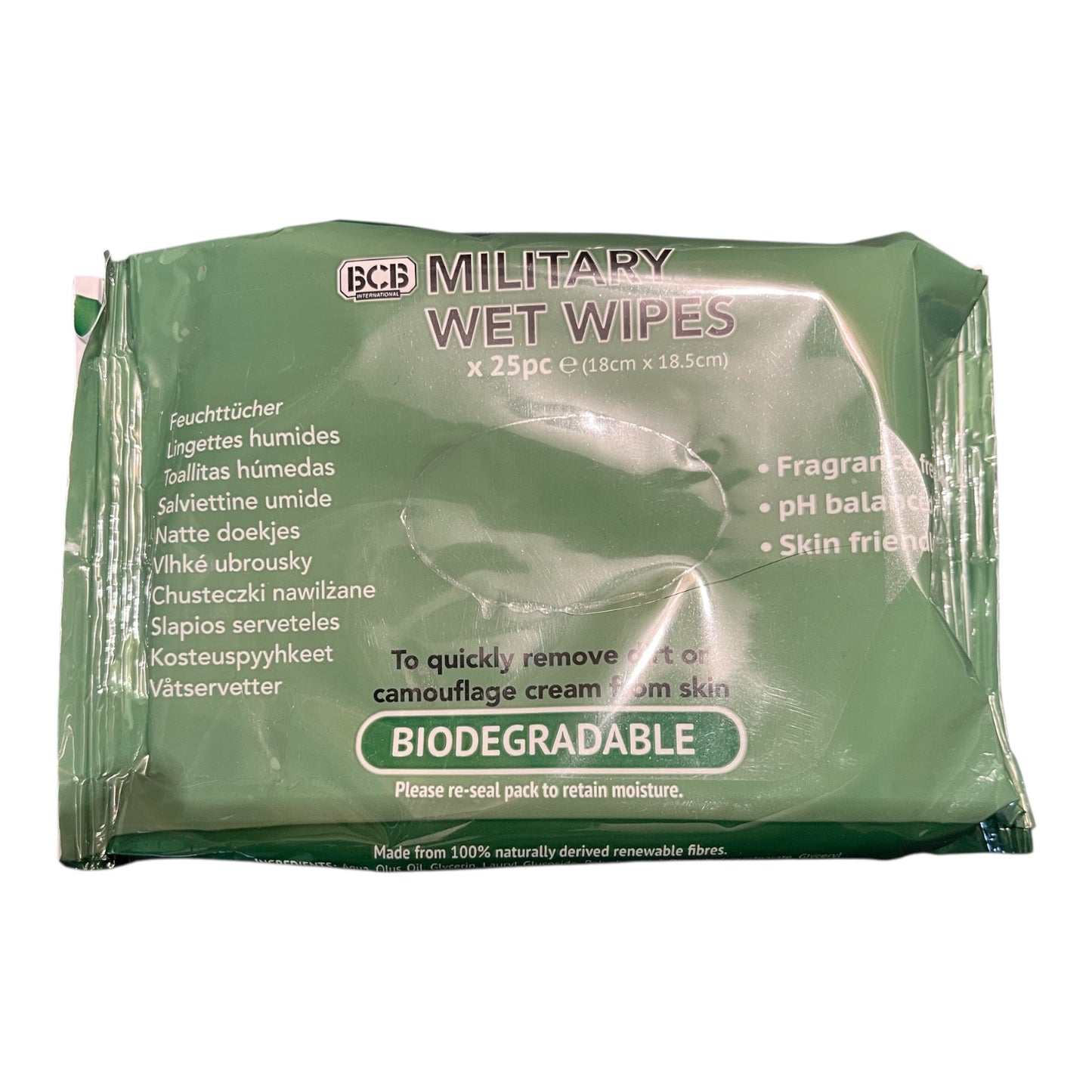 Bug out bag BOB survival kit in haversack storage bag