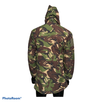 British Army DP DPM windproof smock woodland wire hood grade 1