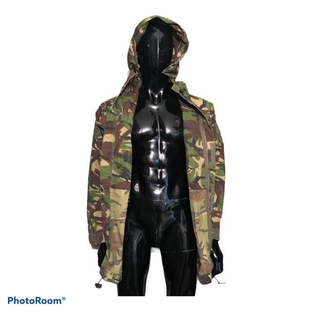 British Army DP DPM windproof smock woodland wire hood grade 1