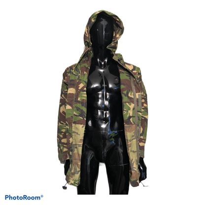 British Army DP DPM windproof smock woodland wire hood grade 1