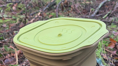 Heat2Eat Silicone self steamer and 2x heat stones for ration packs and camping foods.