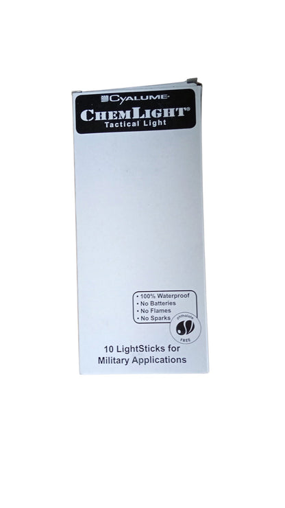 Cyalume ChemLight Tactical Light Sticks INFRA RED