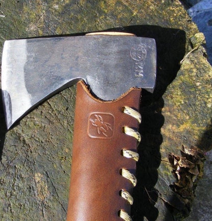 Leather Gränsfors Bruk Wildlife Hatchet Overstrike Collar