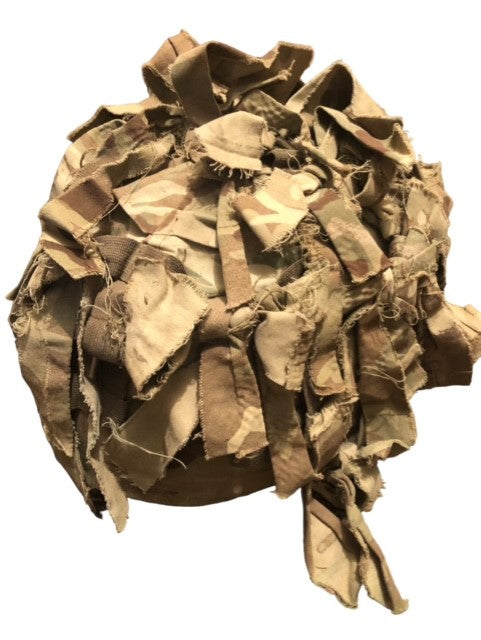 British Army MTP scrim para commando helmet cover Mk6 Regular