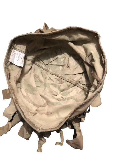 British Army MTP scrim para commando helmet cover Mk6 Regular