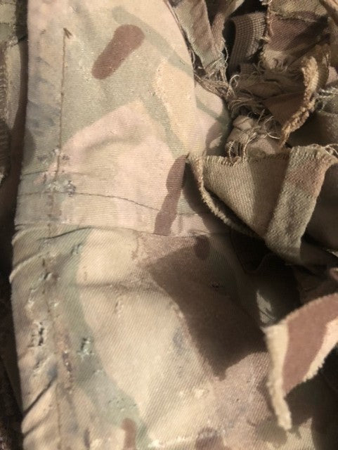British Army MTP scrim para commando helmet cover Mk6 Regular