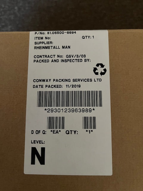 Rheinmetall Man engine coolant water pump 51065006694