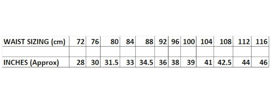 Waist Size Example Sizing and grading – IN2 THE WILDERNESS