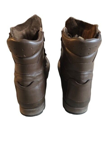 British Army High liability brown boots combat female 7M