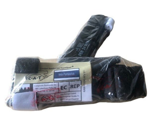 Black tip Genuine North American Rescue CAT Tourniquet expired