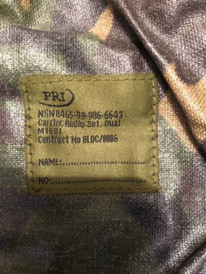 British Army DPM PRI radio carrier pack