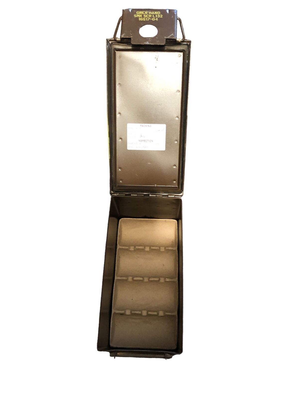 British Army Ammo tin