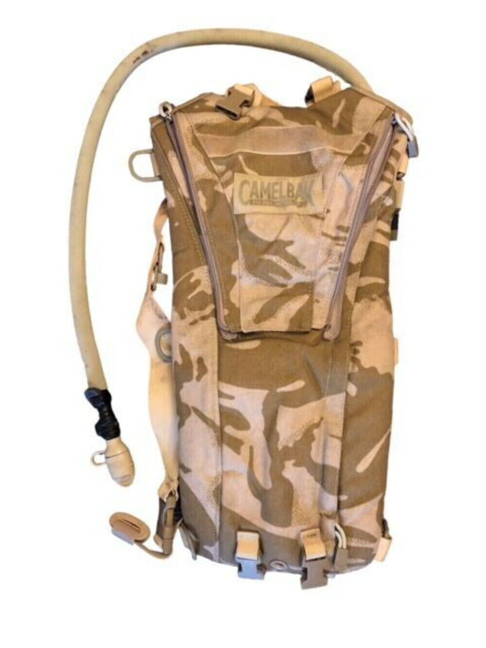 British Army Camelbak 2.5 litre and water bladder desert pattern