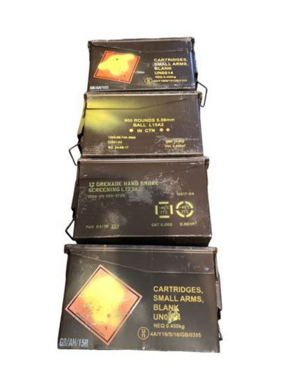 British Army Ammo tin