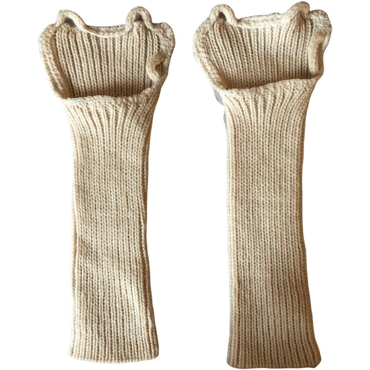 British Army woollen wrist warmers